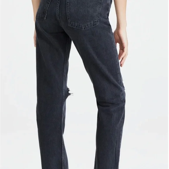 New! AGOLDE 90’s pinch high waist straight leg - Picture 2 of 5